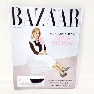 PARIS HILTON Spring Fashion HARPER’S BAZAAR MAGAZINE March 2023 Redemption